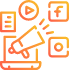 Increase traffic from social networks to the main site